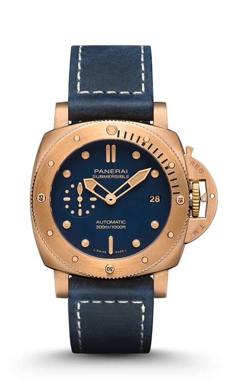 panerai bronzo blu|panerai bronzo blu abisso.